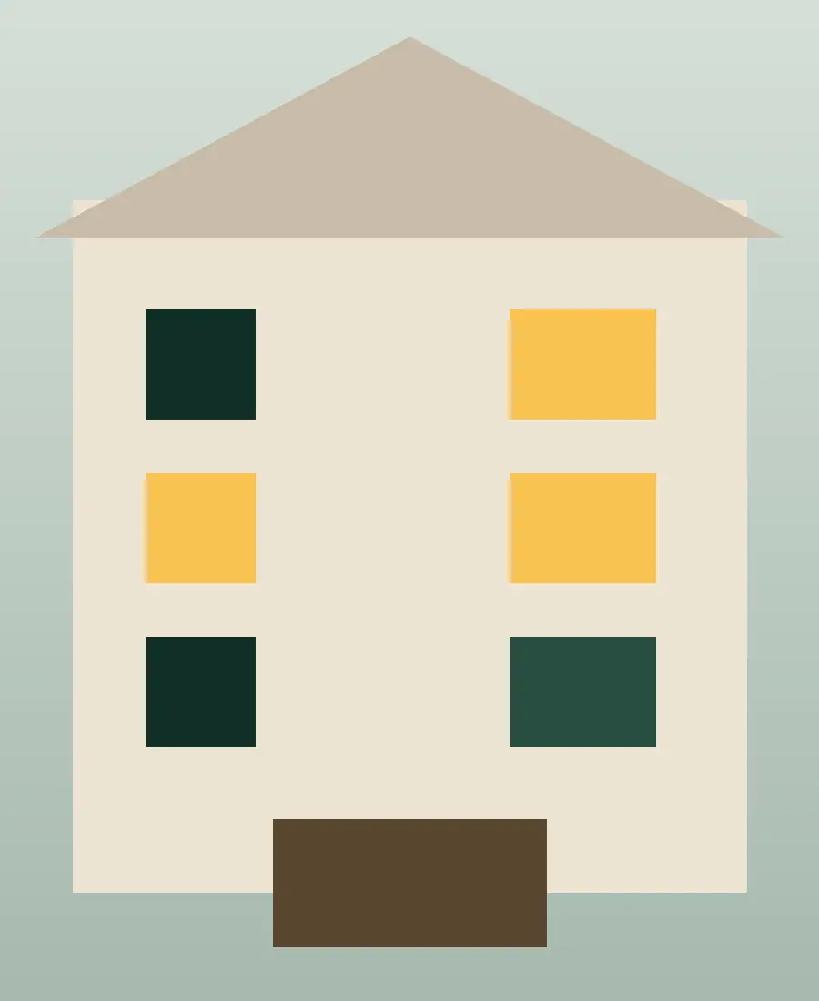 Drawn building mark for Local Business Directory Lists